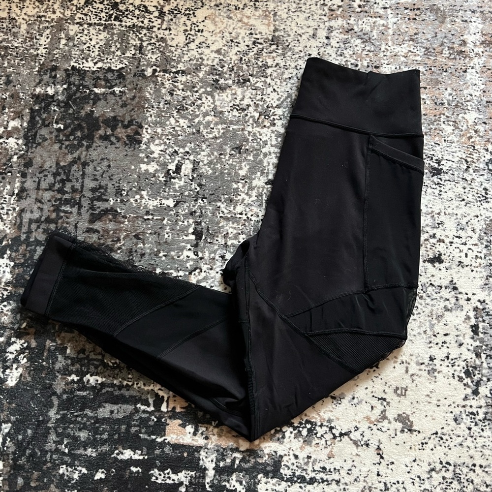 Lululemon Mesh Panel Leggings